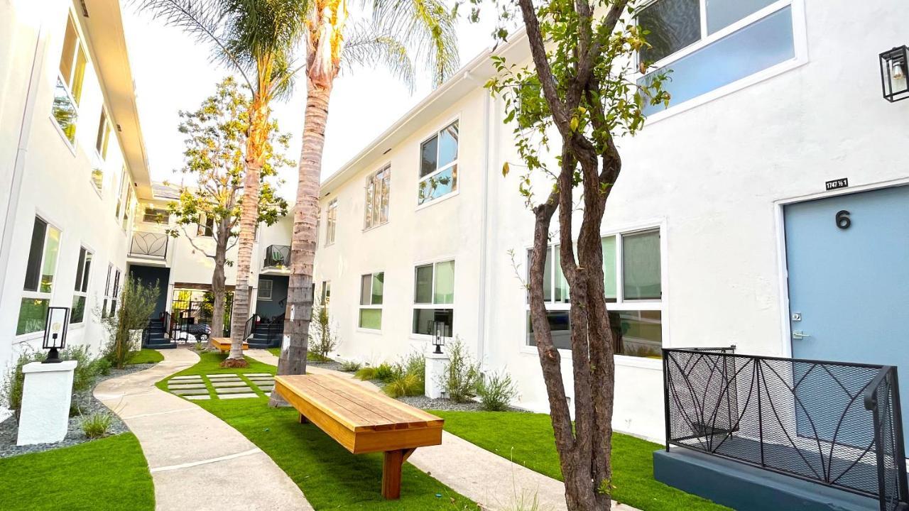 Hollywood/Thai Town Courtyard Apartment ลอสแอนเจลิส ภายนอก รูปภาพ